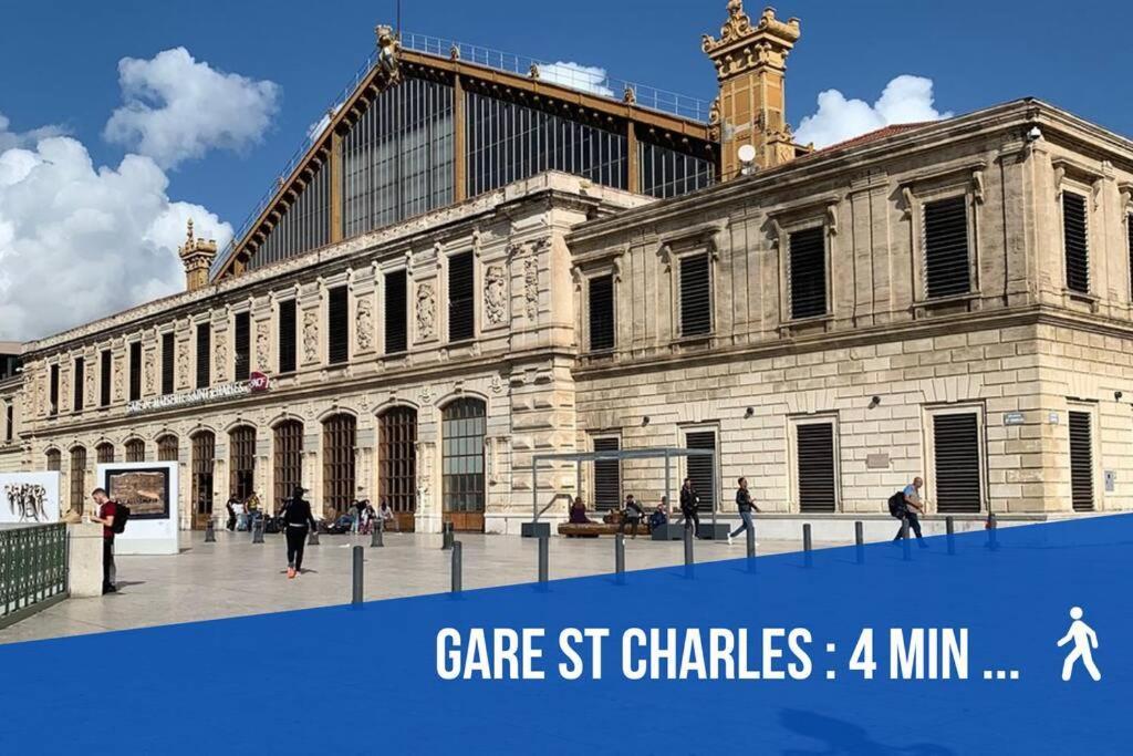 Le St-Charles#Wifi#Tgv Apartment Marsilia Exterior foto